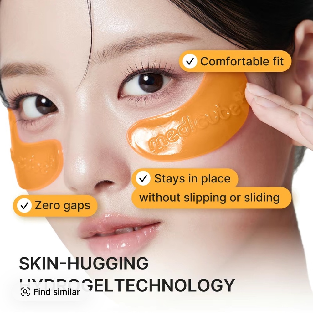 Medicube Kojic Acid Turmeric Vita Jelly Eye Mask - 50 Pairs